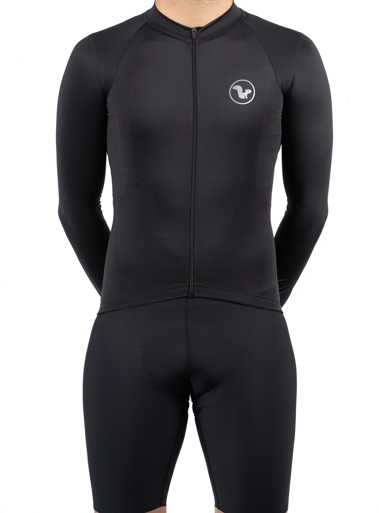 Jersey Basic Manga Larga - Hombre - Negro - 5
