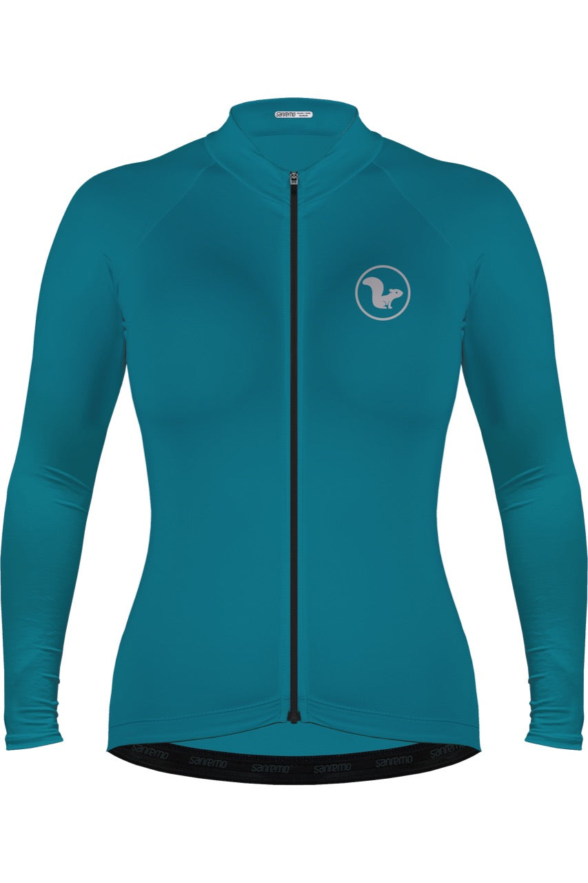 Jersey Basic Manga Larga - Mujer - Verde - 4