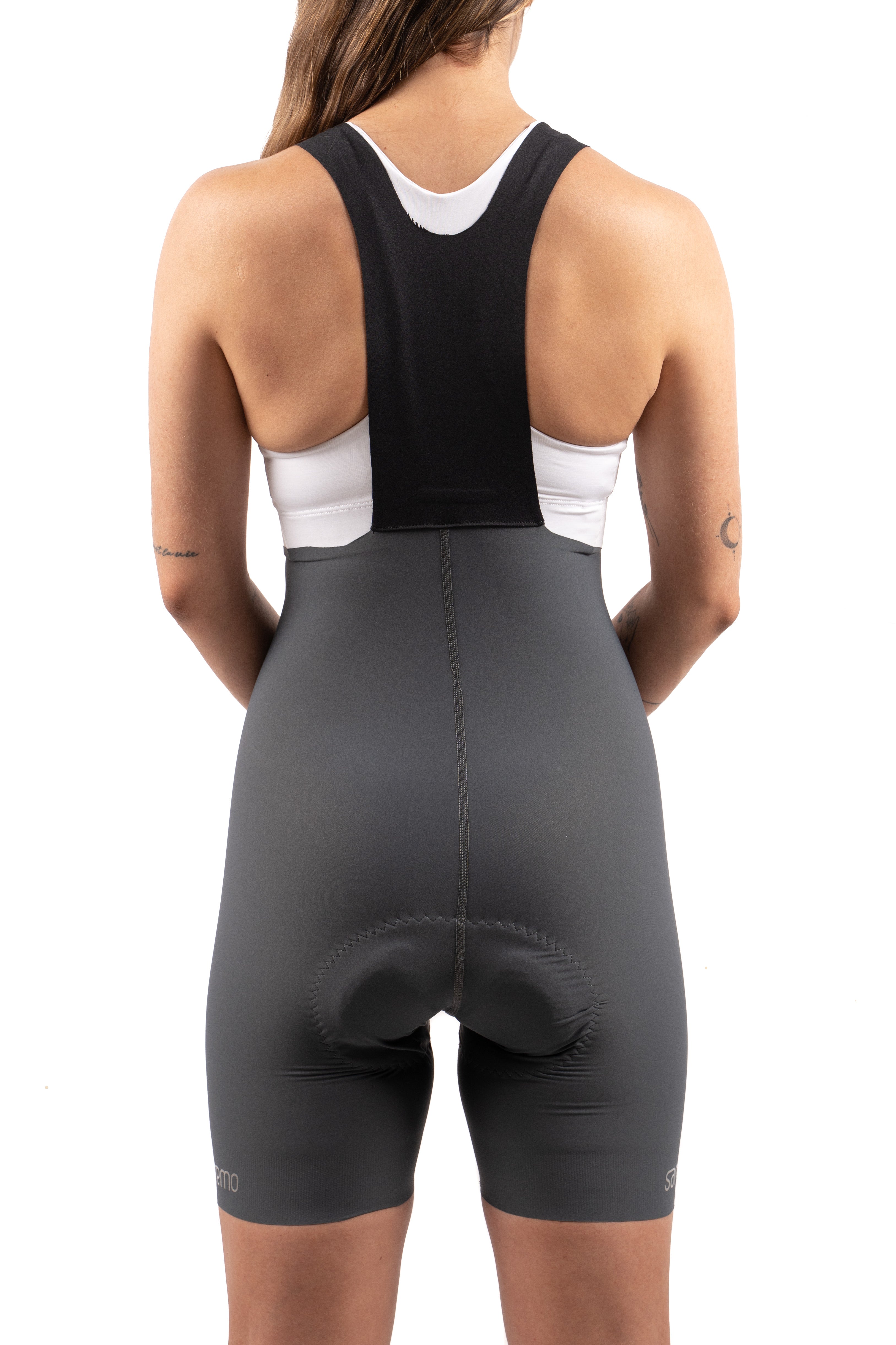 Bib Short Strade Gris - Mujer - 3