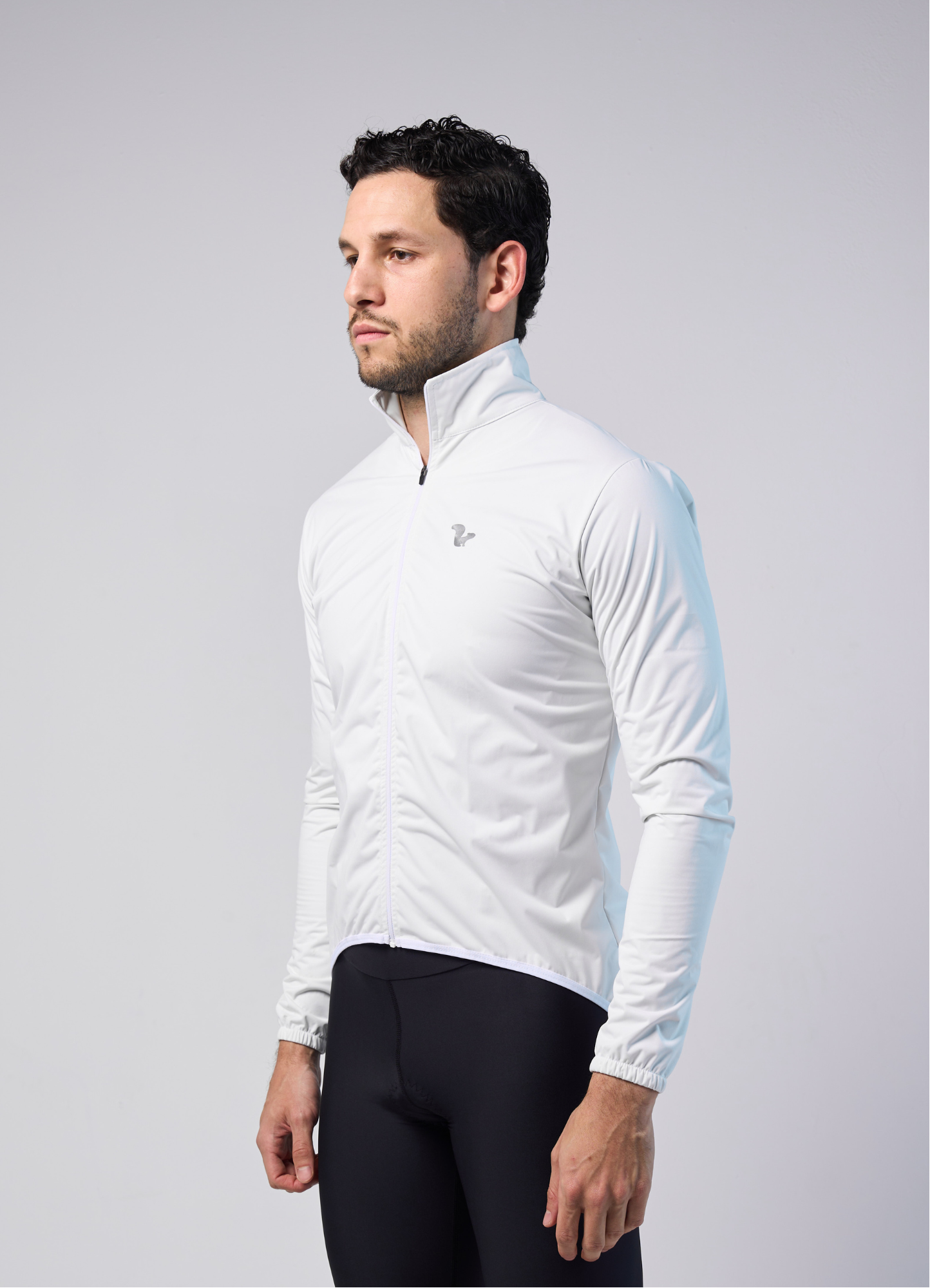 Chamarra Impermeable Blanco - Hombre - vista alternativa