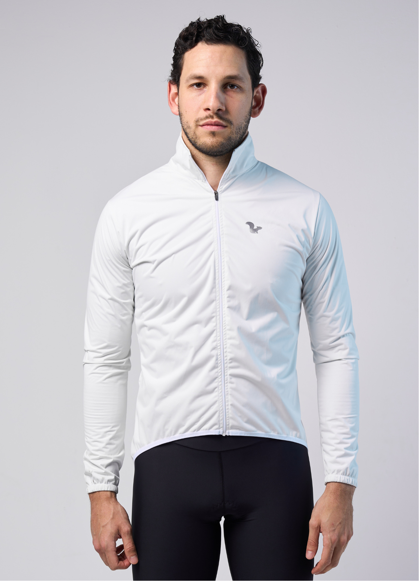Chamarra Impermeable Blanco - Hombre - 4