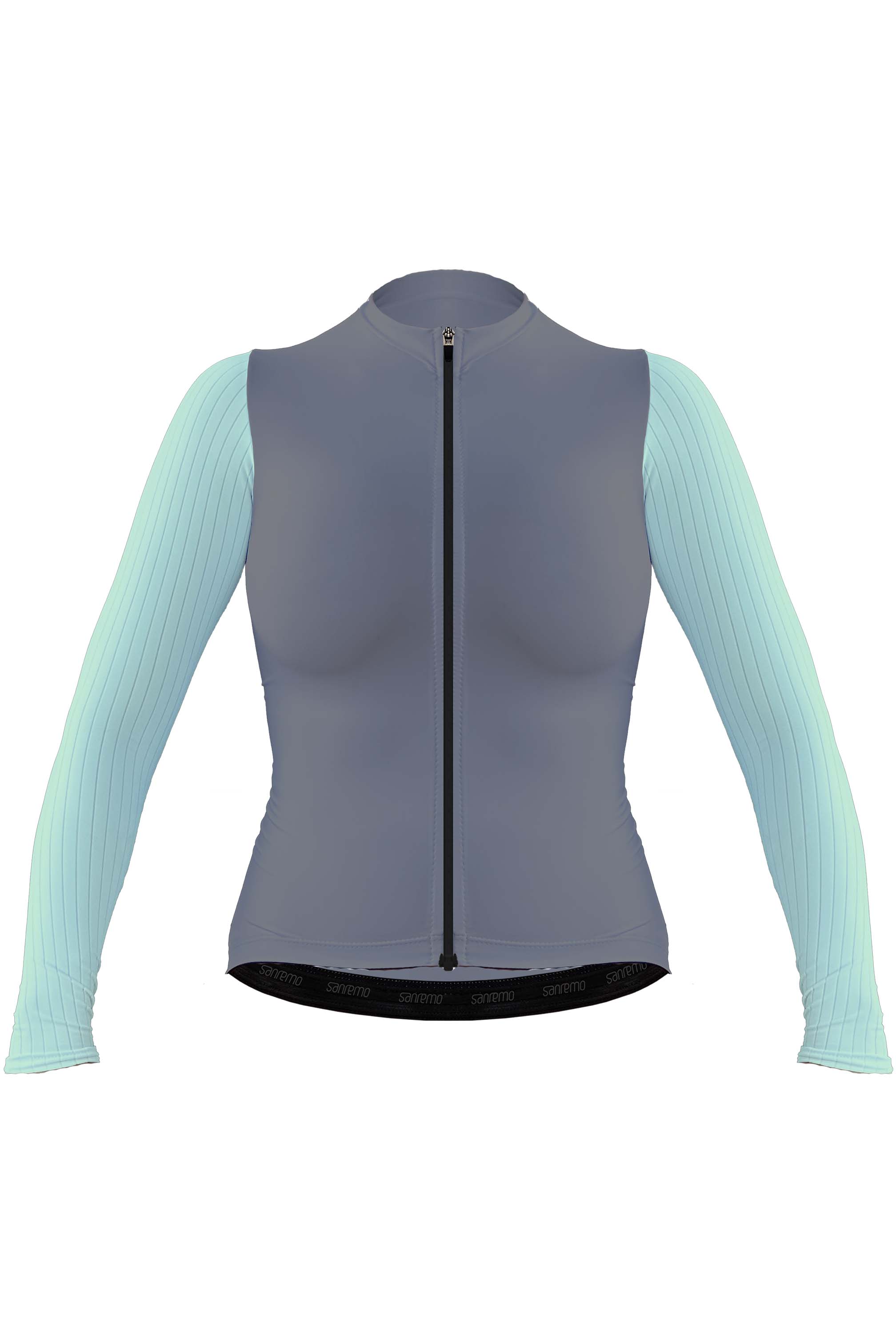 Jersey Corsa Manga Larga Gray - Mujer - 4