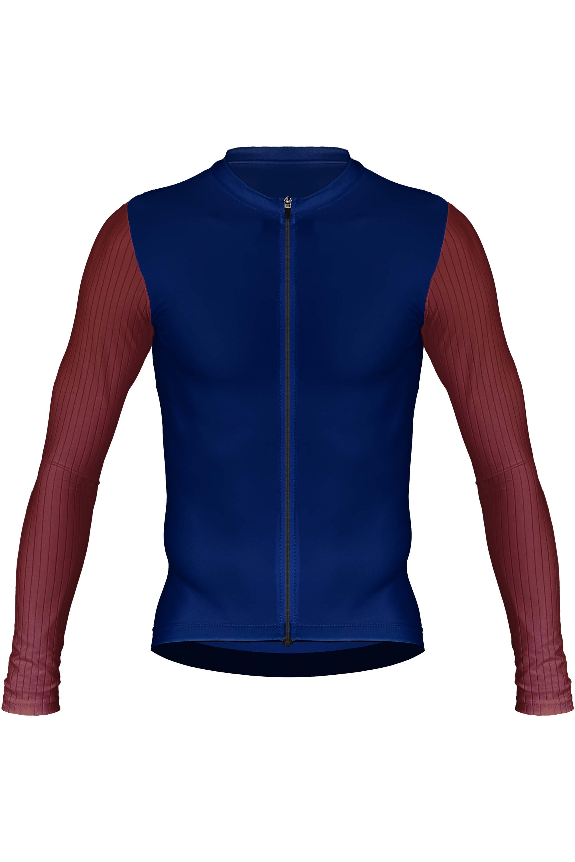 Jersey Corsa Manga Larga Navy - Hombre - 5