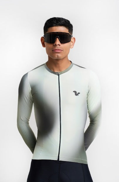 Jersey Corsa Manga Larga Saturn - Hombre