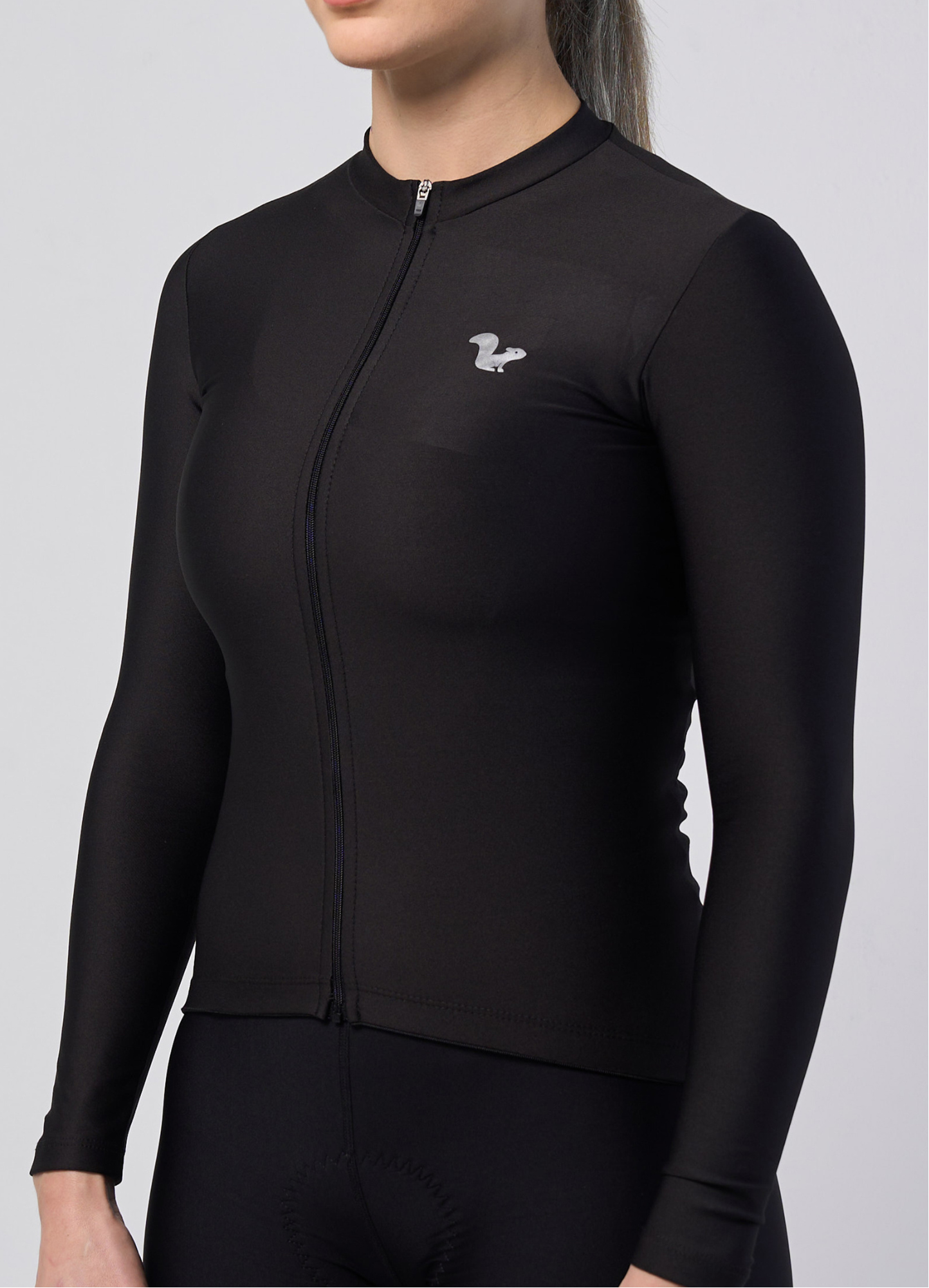 Jersey Corsa Thermal Negro - Mujer