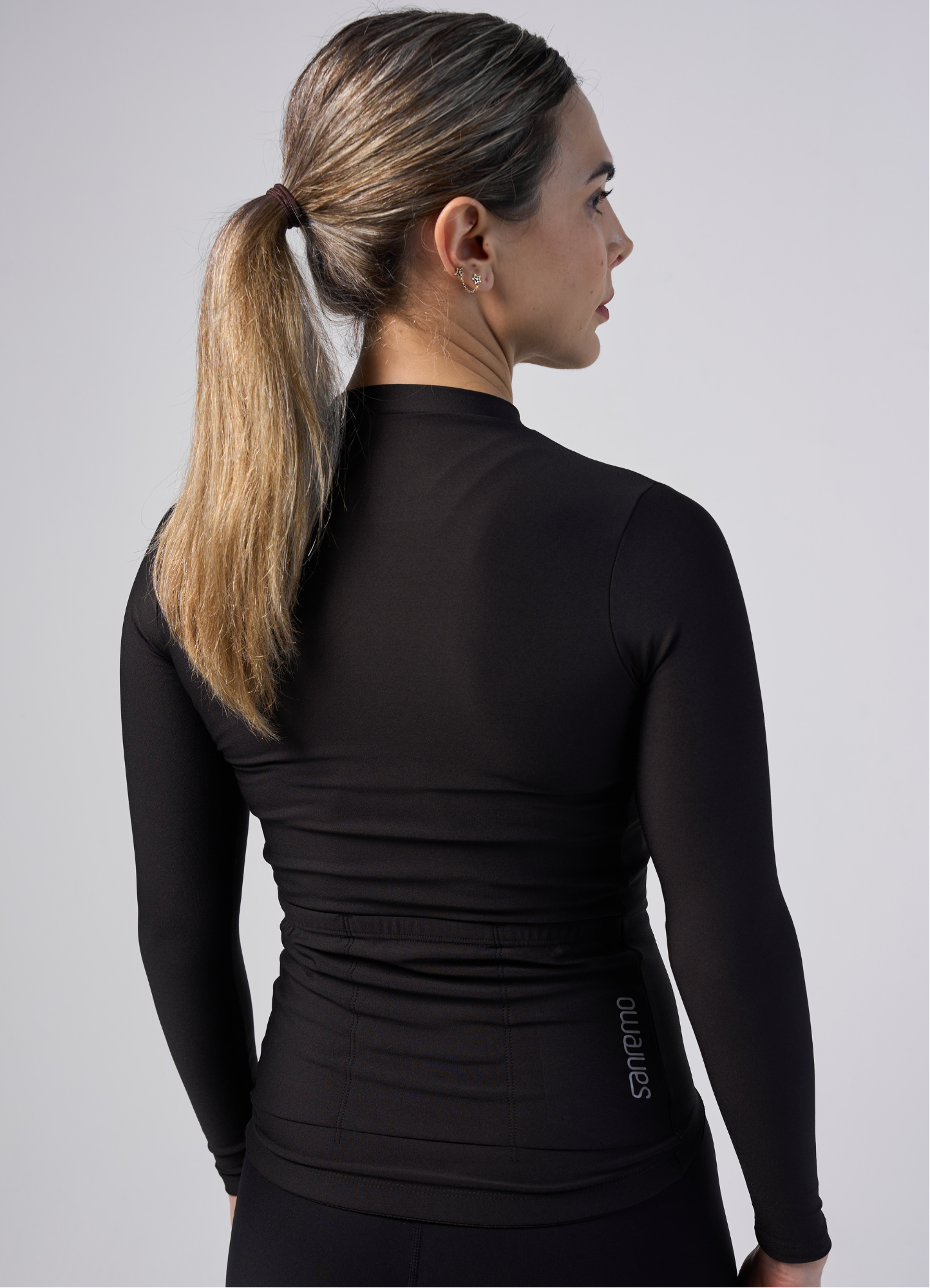 Jersey Corsa Thermal Negro - Mujer - 4