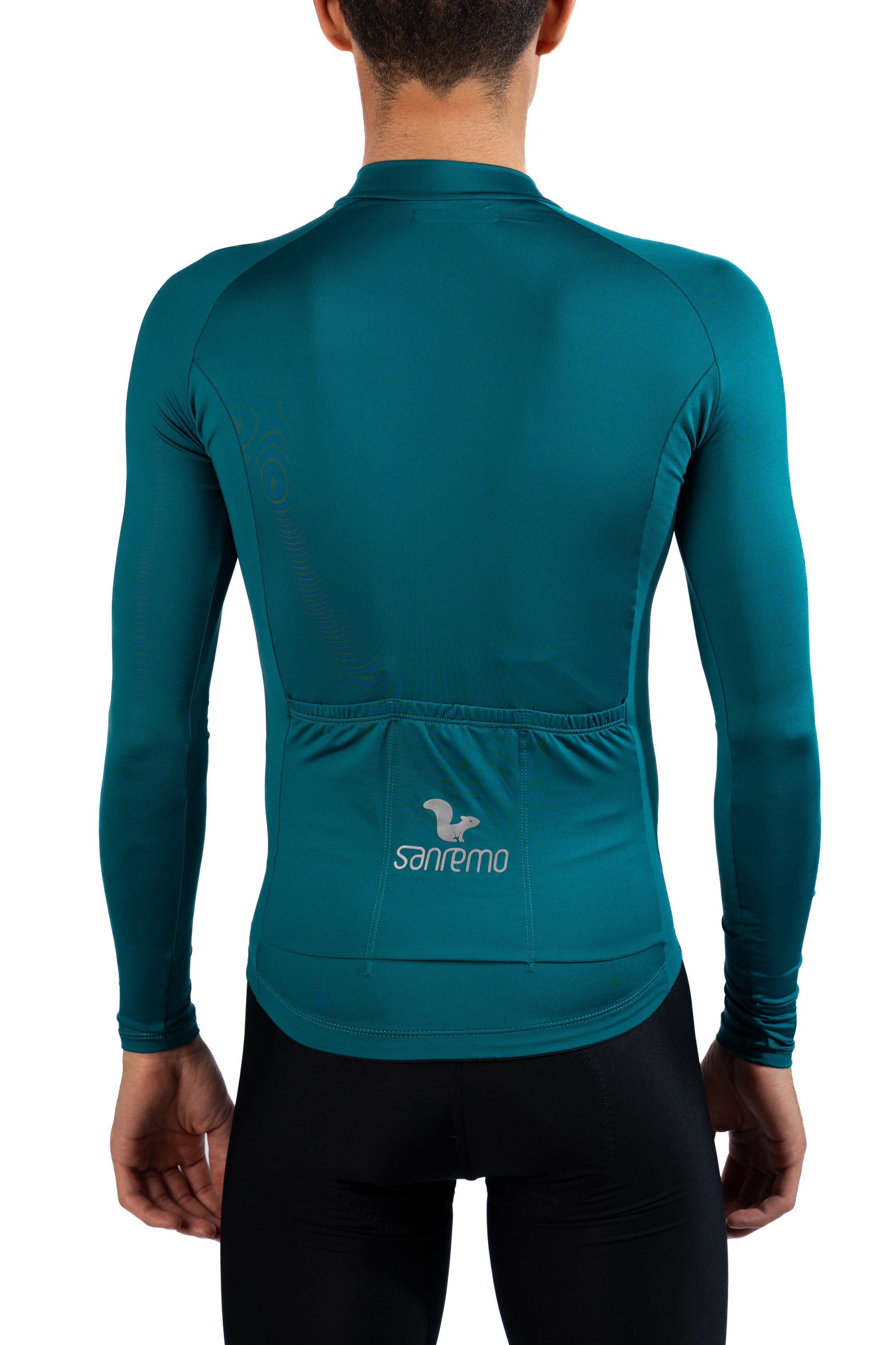 Jersey Basic Manga Larga - Hombre - Verde - 3