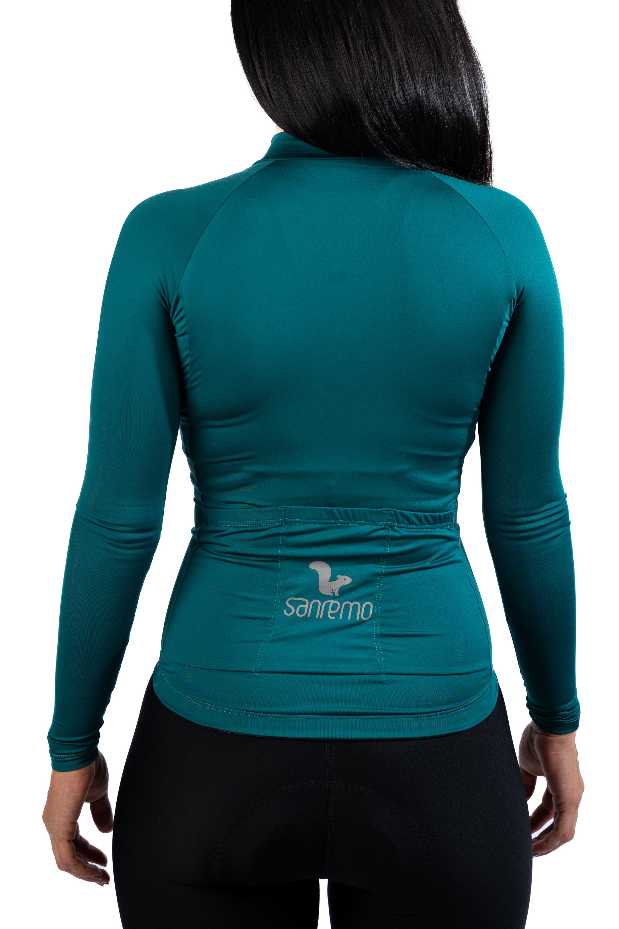 Jersey Basic Manga Larga - Mujer - Verde - 3