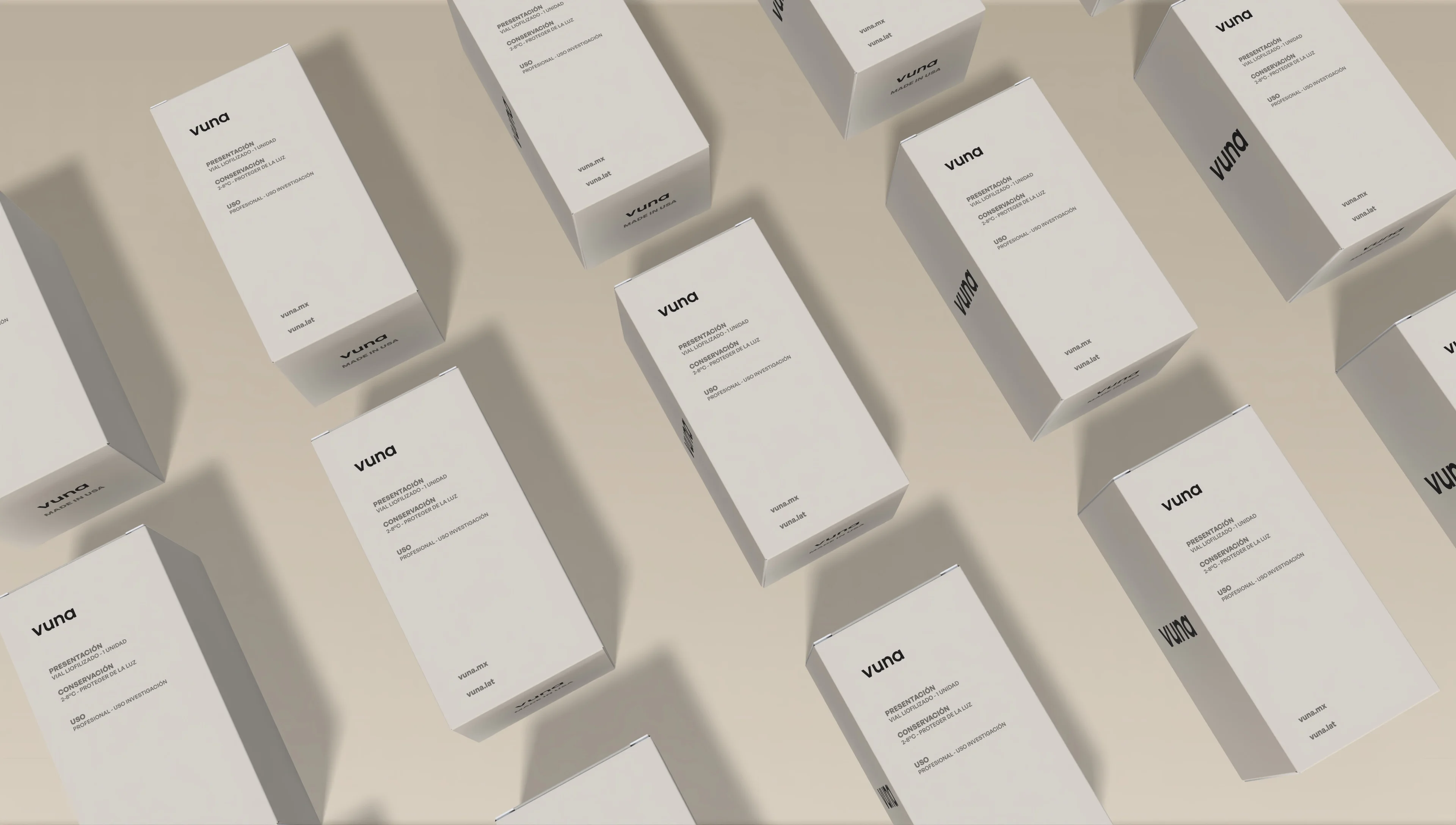 Vuna packaging composition