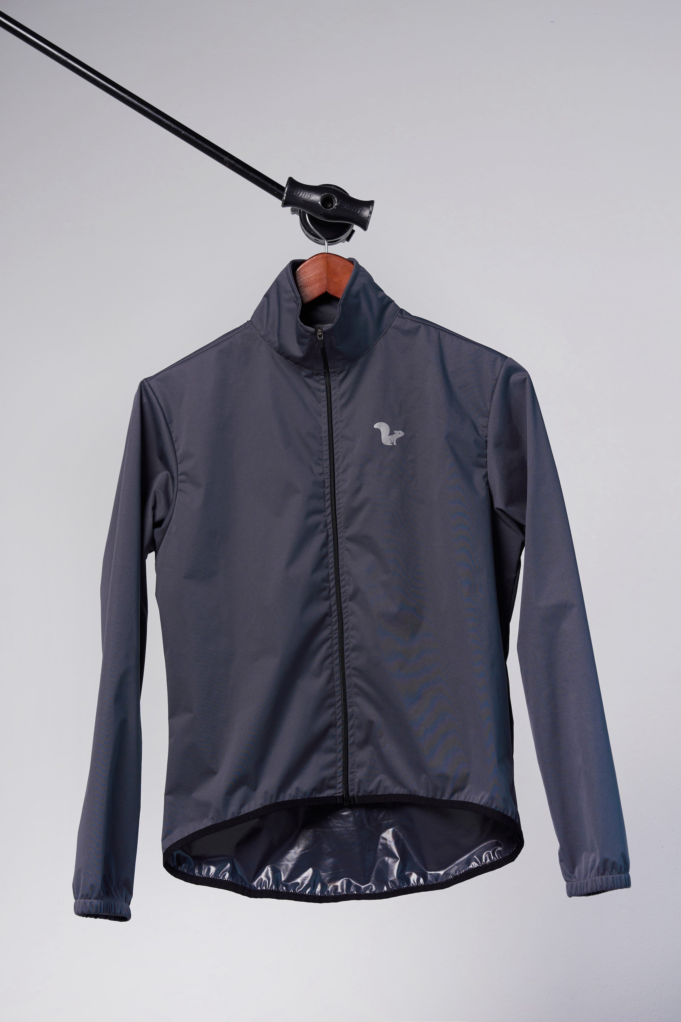 Chamarra Impermeable Gris Oxford - Mujer - vista alternativa
