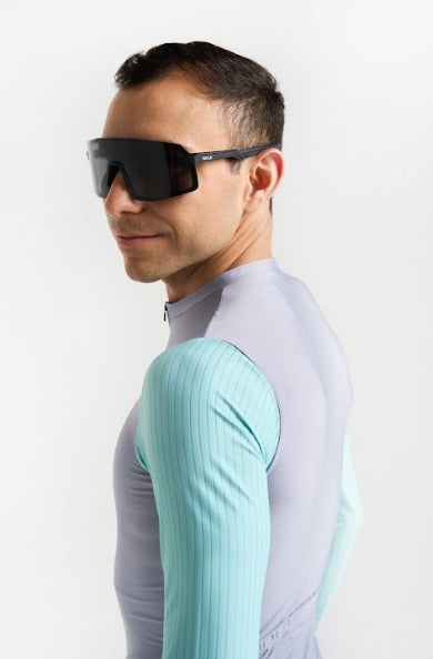 Jersey Corsa Manga Larga Gray - Hombre - vista alternativa