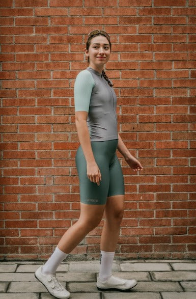 Bib Short Strade Oliva -  Mujer - 3