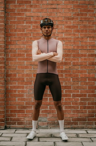 Bib Short Strade Café oscuro -  Hombre - vista alternativa